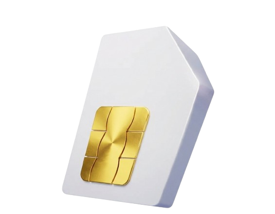 Illustration of unlimited sim card